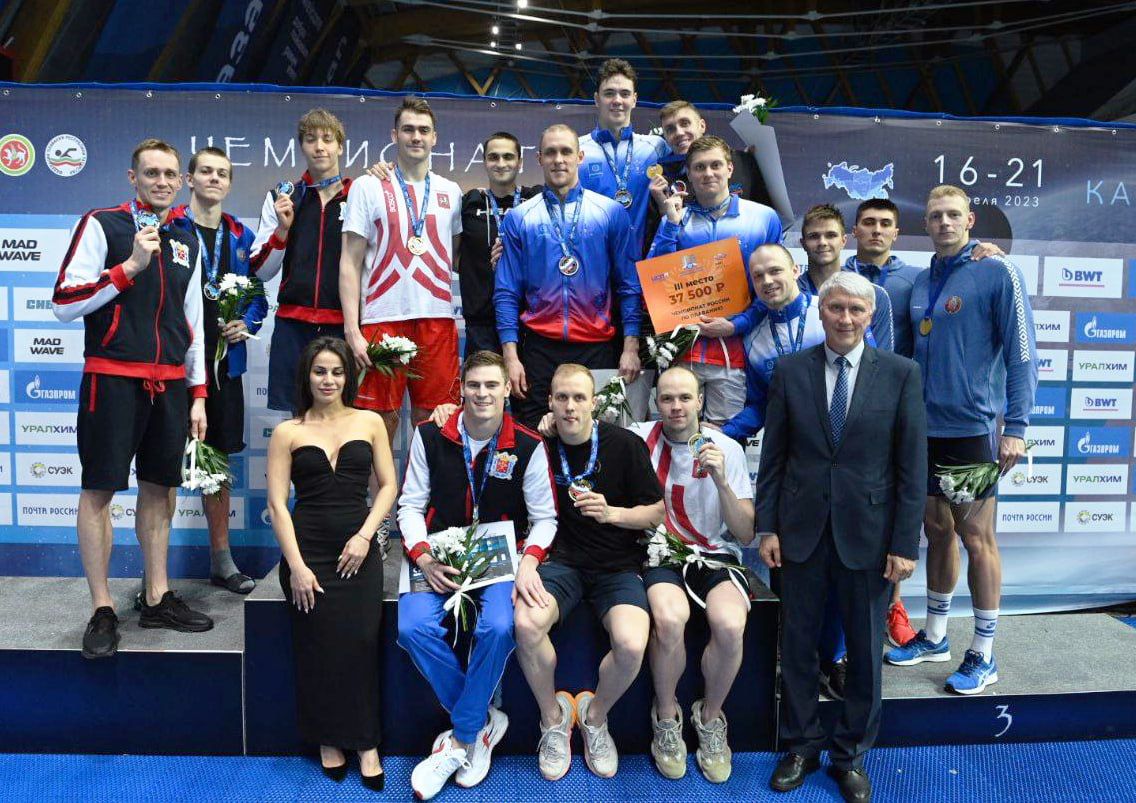 Студент Калужского филиала Владислав Герасименко - призёр чемпионата России по плаванию!