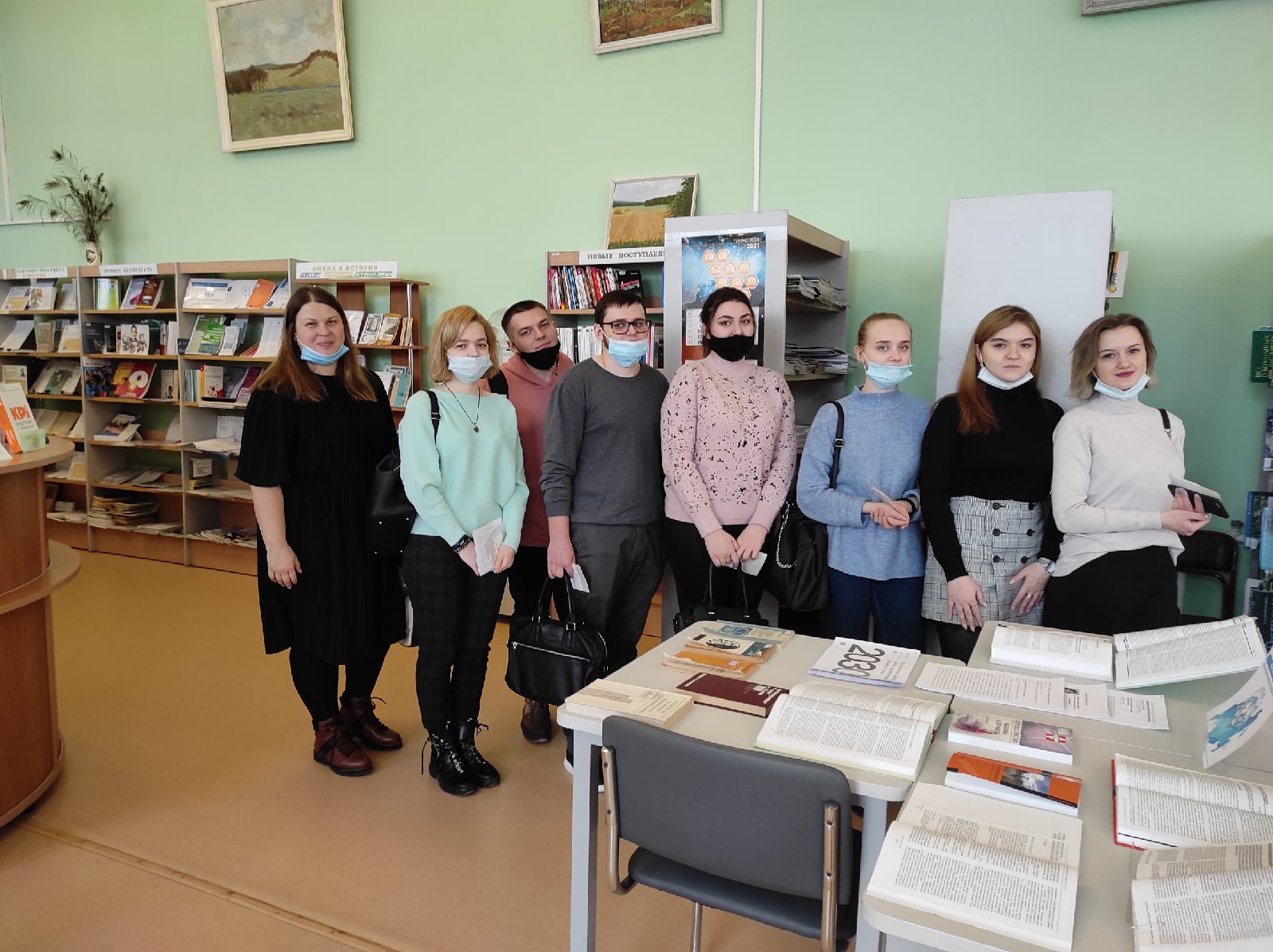 Студенты 3 курса очной формы обучения посетили Липецкую областную научную библиотеку