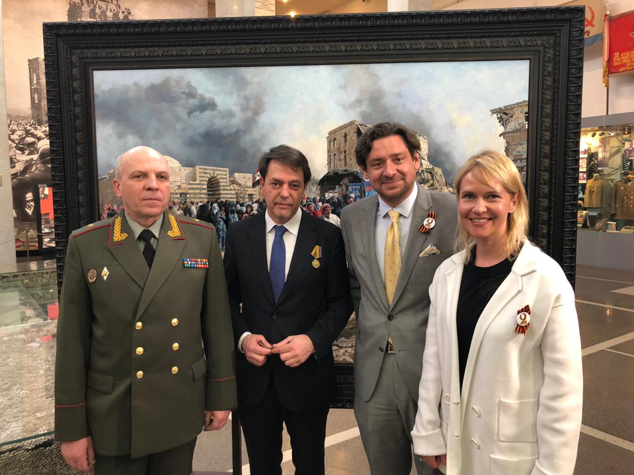 A Famous Spanish Painter and Writer have Visited Moscow 