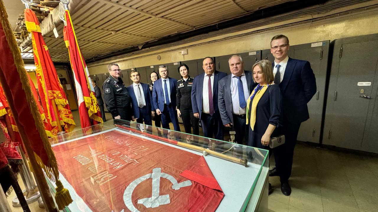 Декан ФСНиМК принял участие в торжественной церемонии в Музее Министерства обороны России
