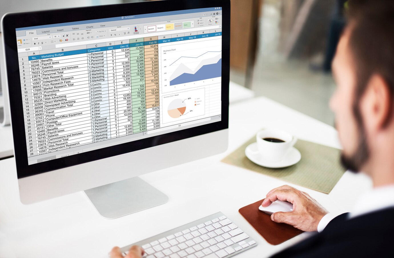 Анализ и визуализация данных с использованием MS Excel
