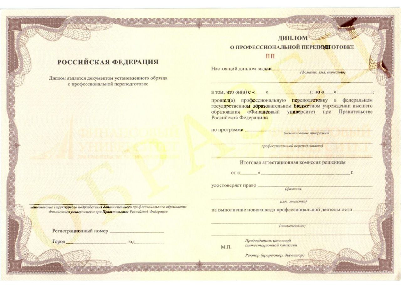 Документ, который Вы получите