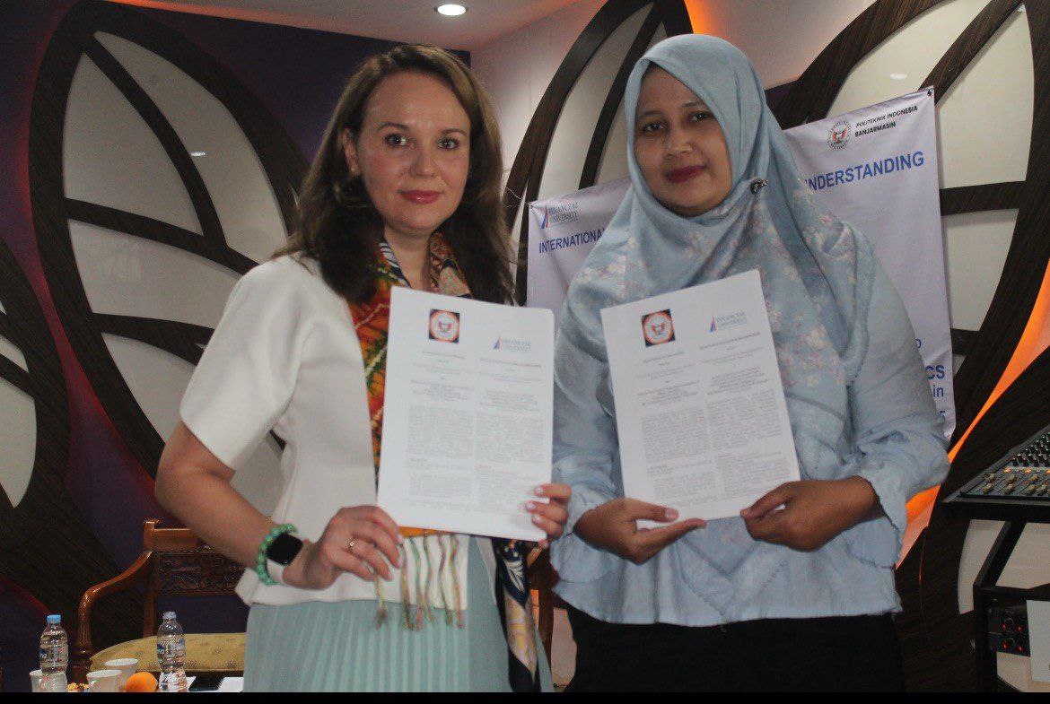 Подписание соглашения о сотрудничестве с Политехнически институтом (г. Банджармасин, Индонезия)