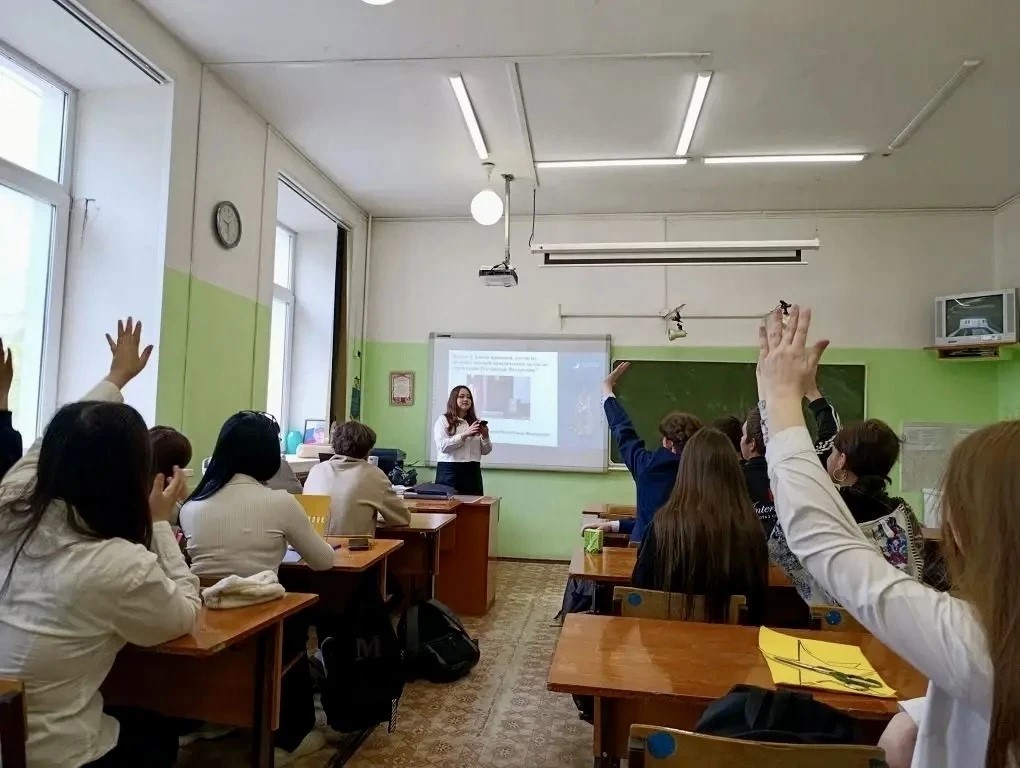 Студенты Уфимского филиала Финуниверситета приняли участие в серии профориентационных мероприятий «Мое будущее в моих руках».	