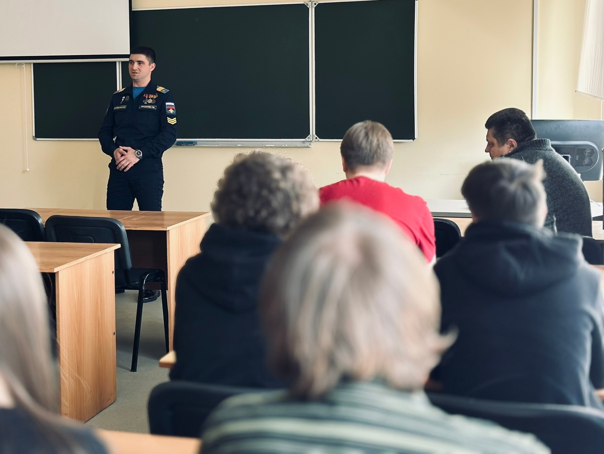 Урок мужества: путь защитника Отечества