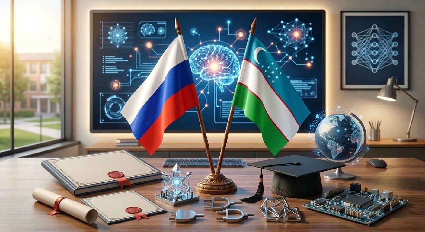 В Институте международного образования завершилось обучение первого потока слушателей по программе повышения квалификации «Технологии искусственного интеллекта в образовании» для педагогических работников Республики Узбекистан