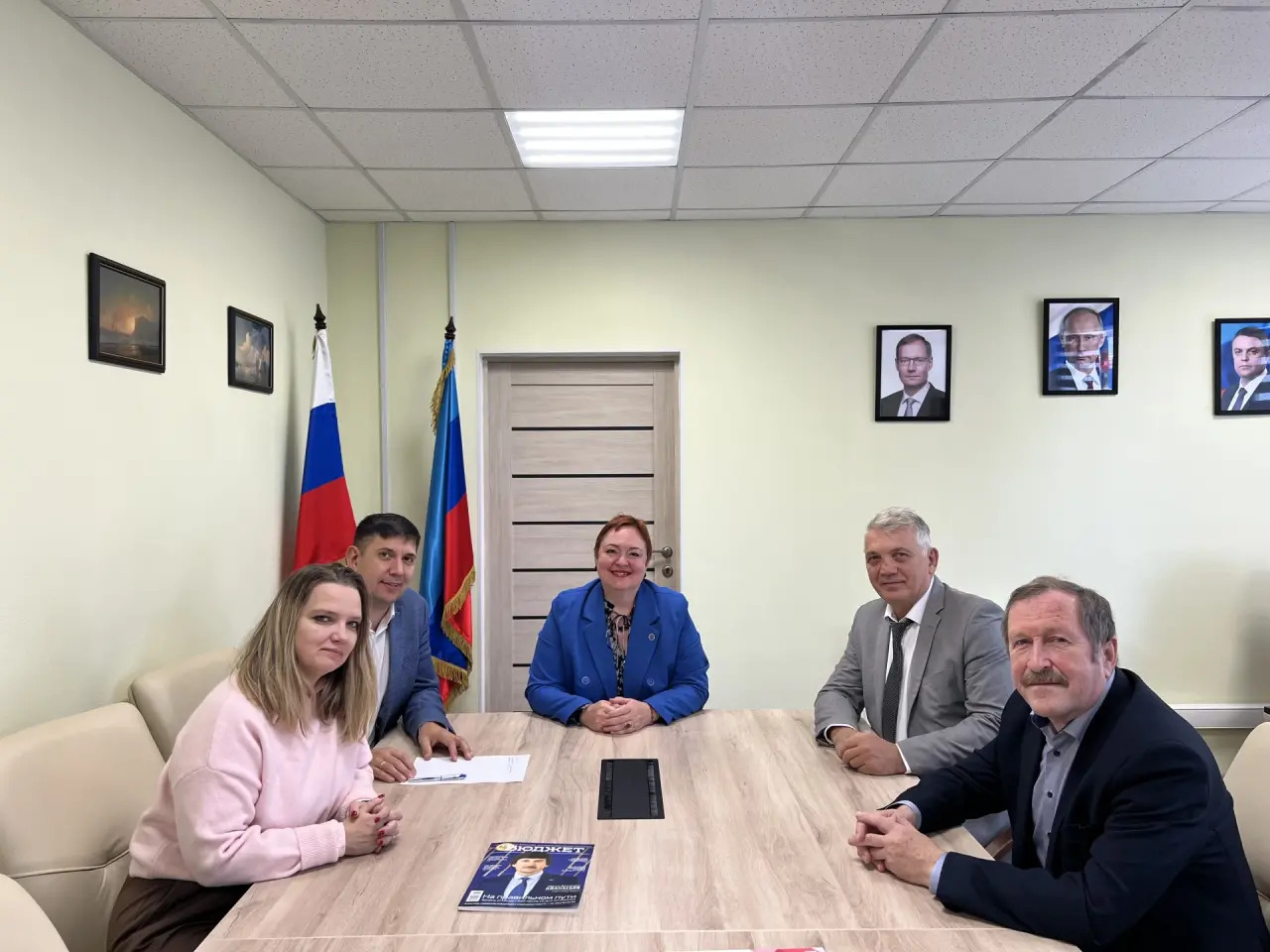 Встреча с руководством УФК по Луганской Народной Республике