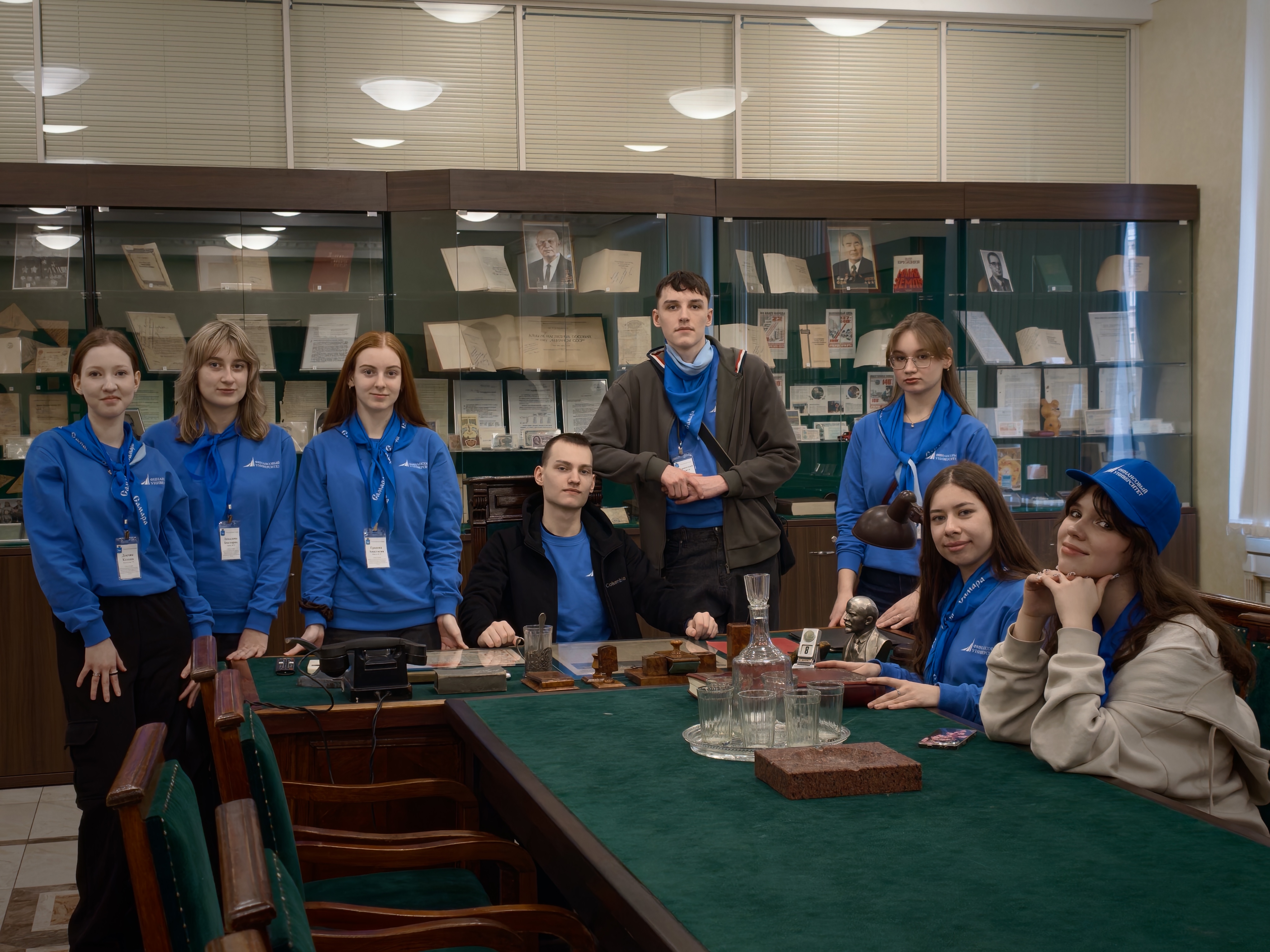 В Музее Финансового университета побывали участники проекта «НАСЛЕДИЕ: ориентиры будущего»