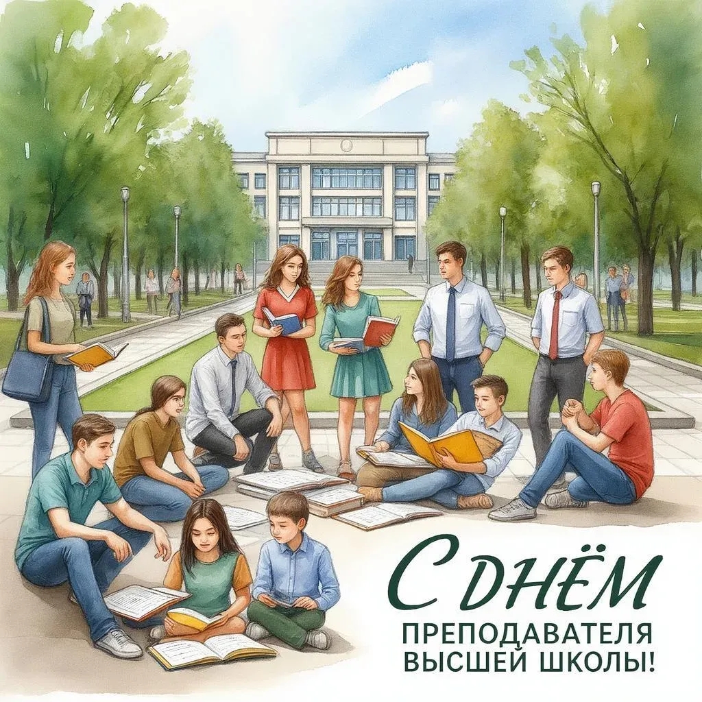 С Днем преподавателя Высшей школы!