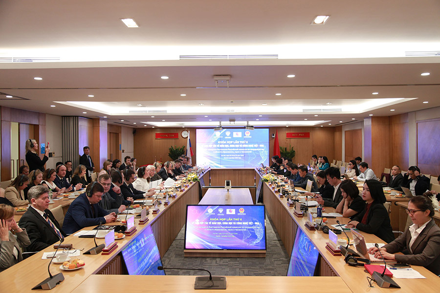 VI заседание Российско-Вьетнамской комиссии по сотрудничеству в области образования, науки и технологий