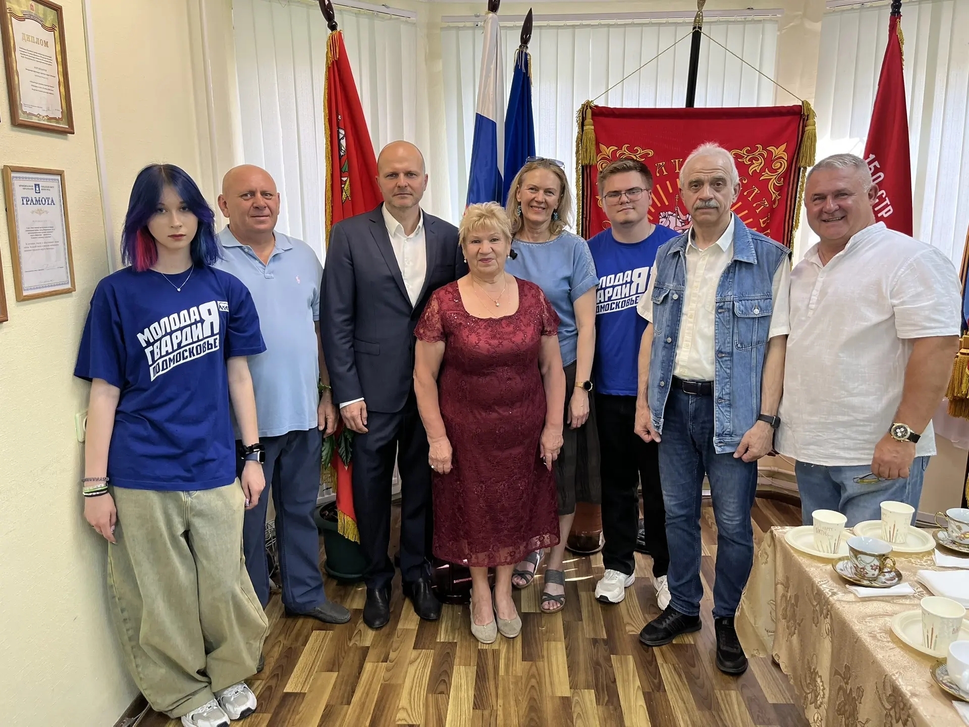 Связь поколений: студенты Звенигородского филиала Финуниверситета на встрече ветеранов с Ольгой Ермаковой