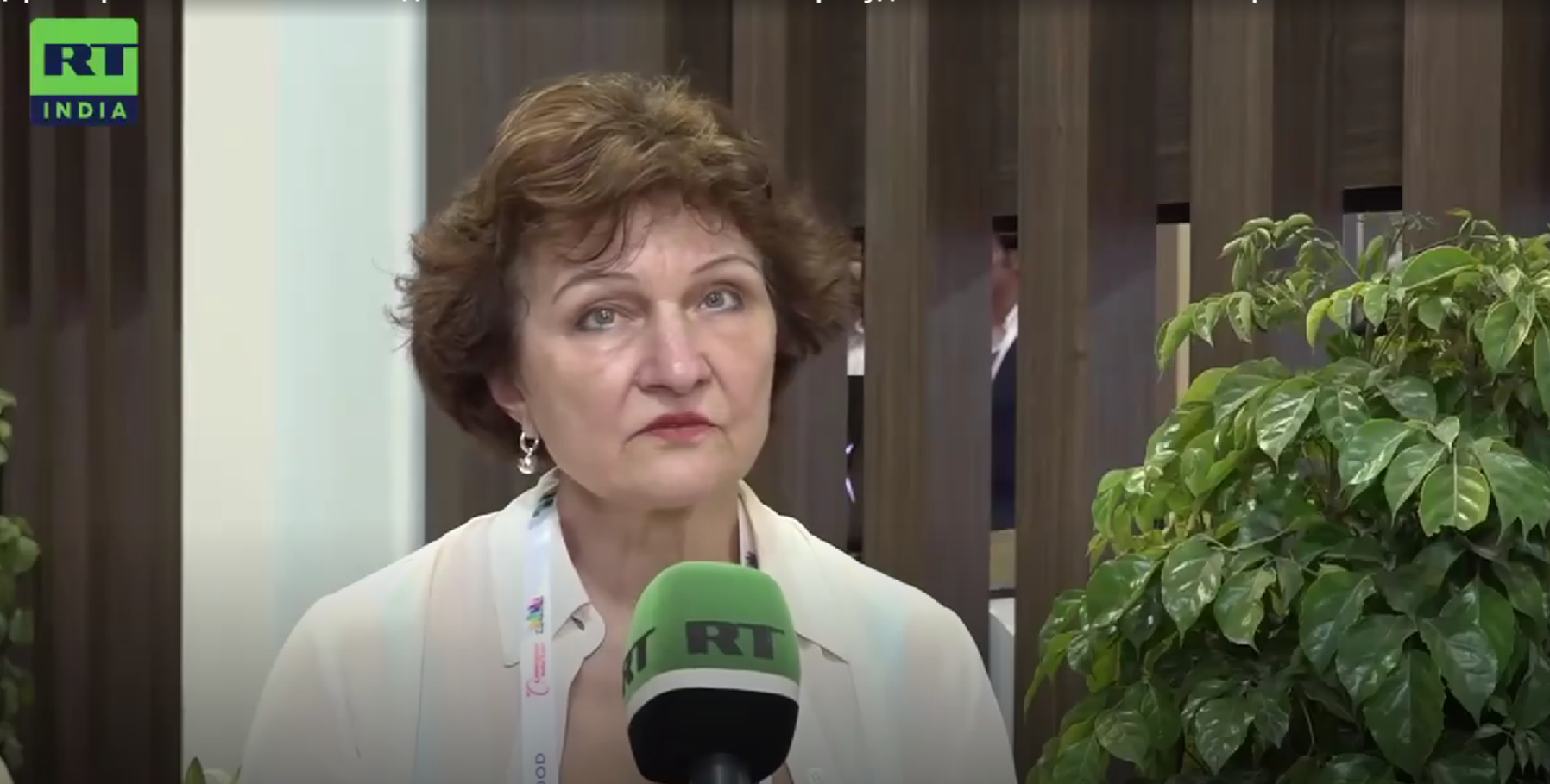 Интервью Ольги Прокудиной телеканалу RT India