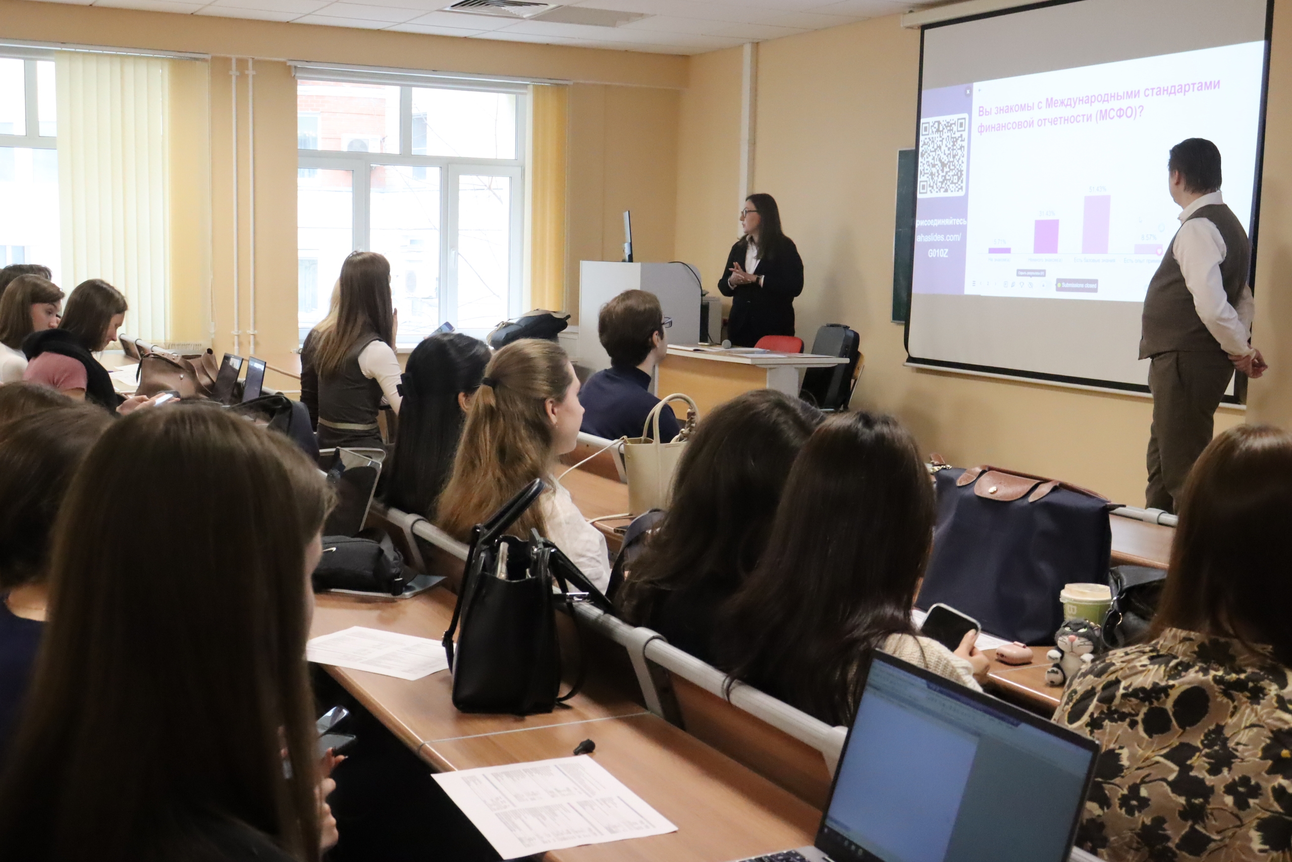 Представители ФБК поделились со студентами экспертизой