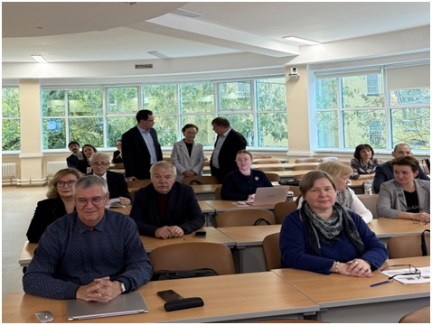 В стенах Финансового факультета состоялась Межкафедральная научно-методическая конференция на тему: «Специфика преподавания дисциплин финансово-кредитного профиля»