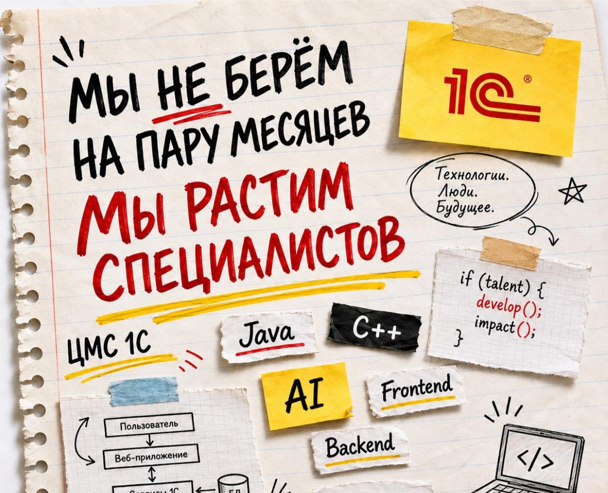 Старт карьеры в IT с 1С