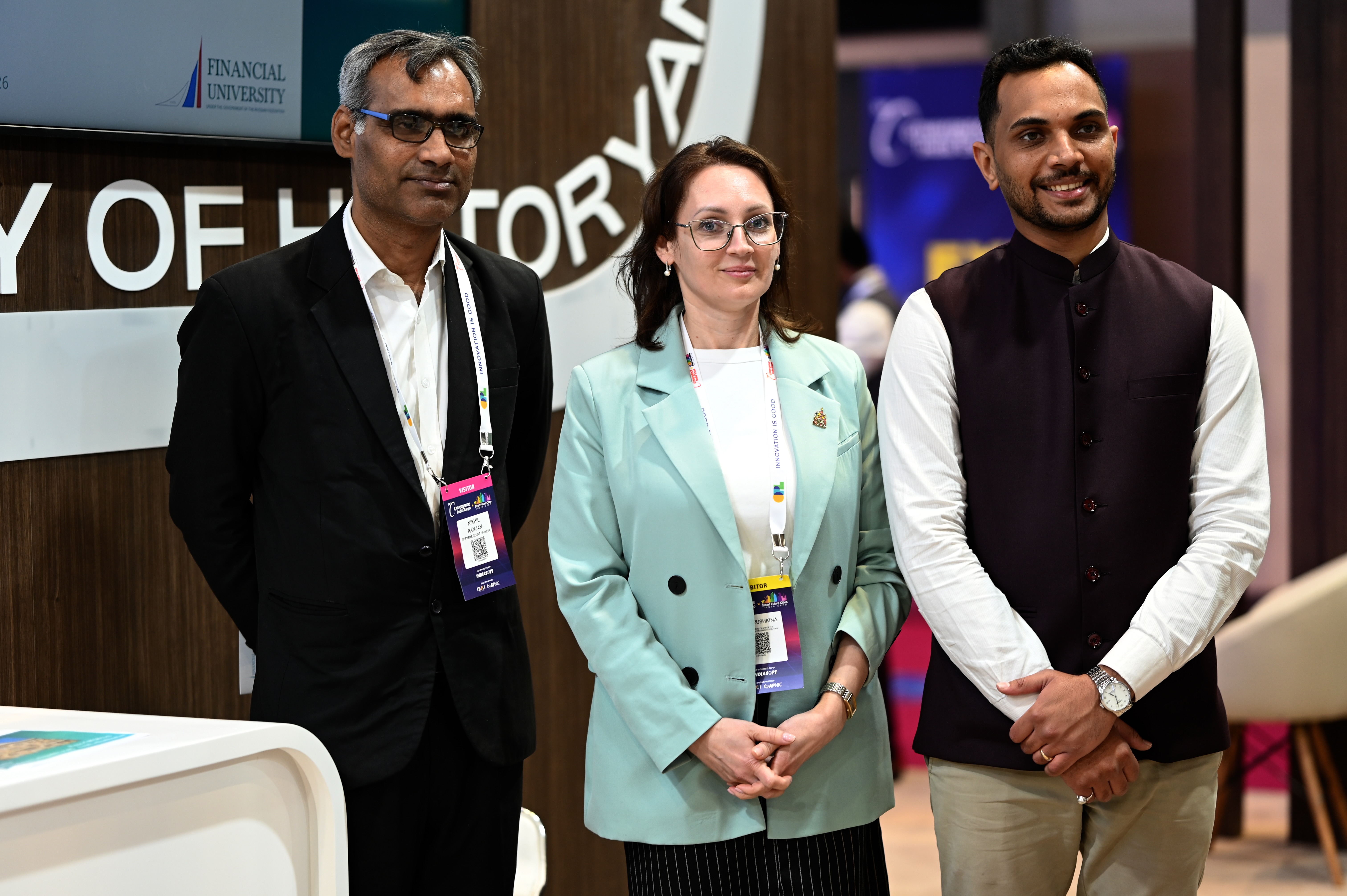 Финансовый университет представил инновационные образовательные решения на Smart Cities India Expo 2026 в Нью-Дели