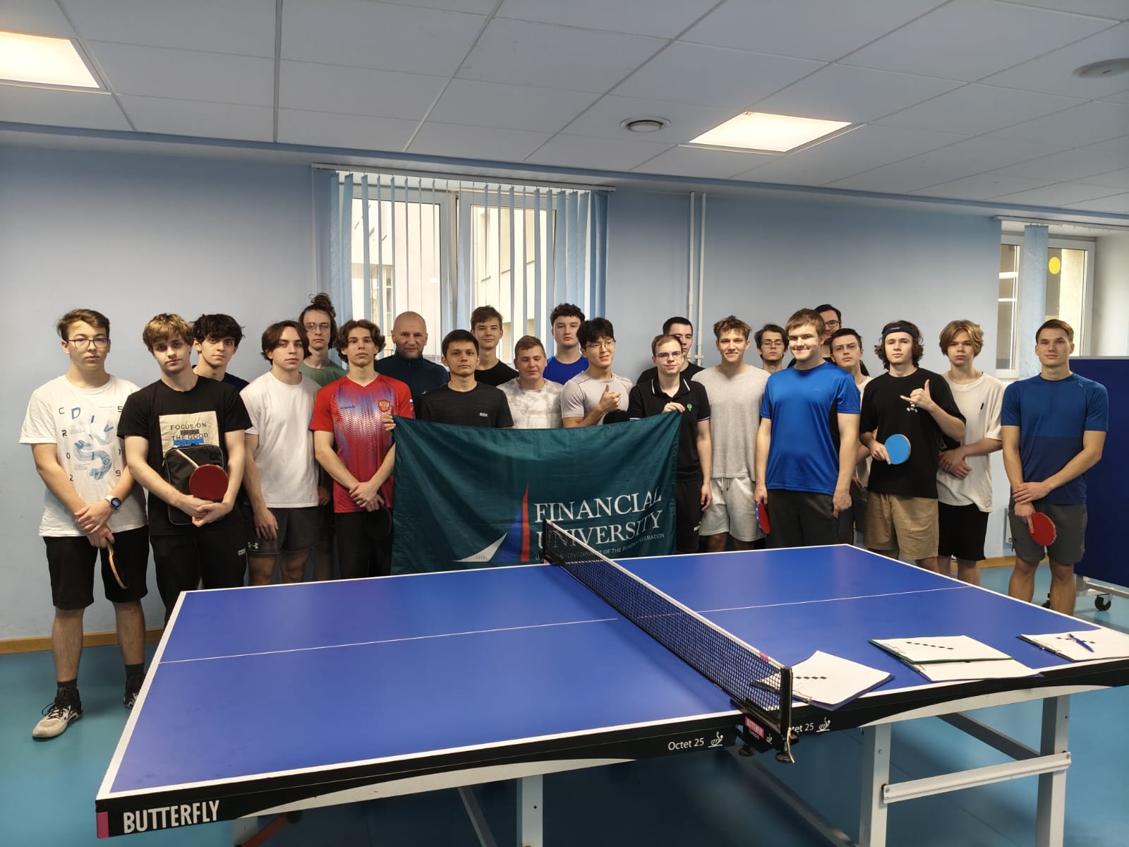 Итоговые результаты Первенства студентов Финуниверситета среди факультетов по настольному теннису