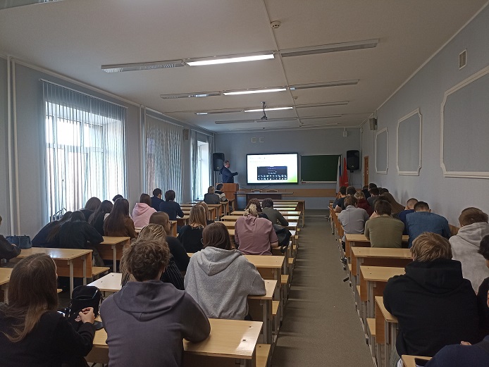 Встреча студентов с представителем Сбербанка