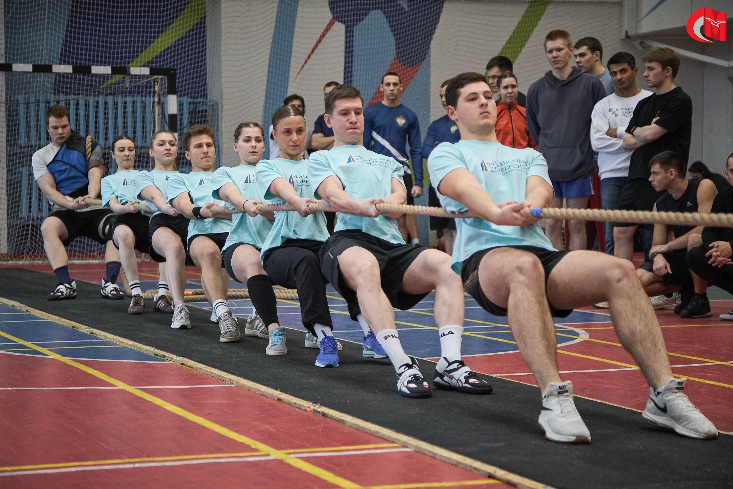 Сборная Финансового университета по перетягиванию каната - серебряный призер XXXVIII Московских студенческих спортивных игр