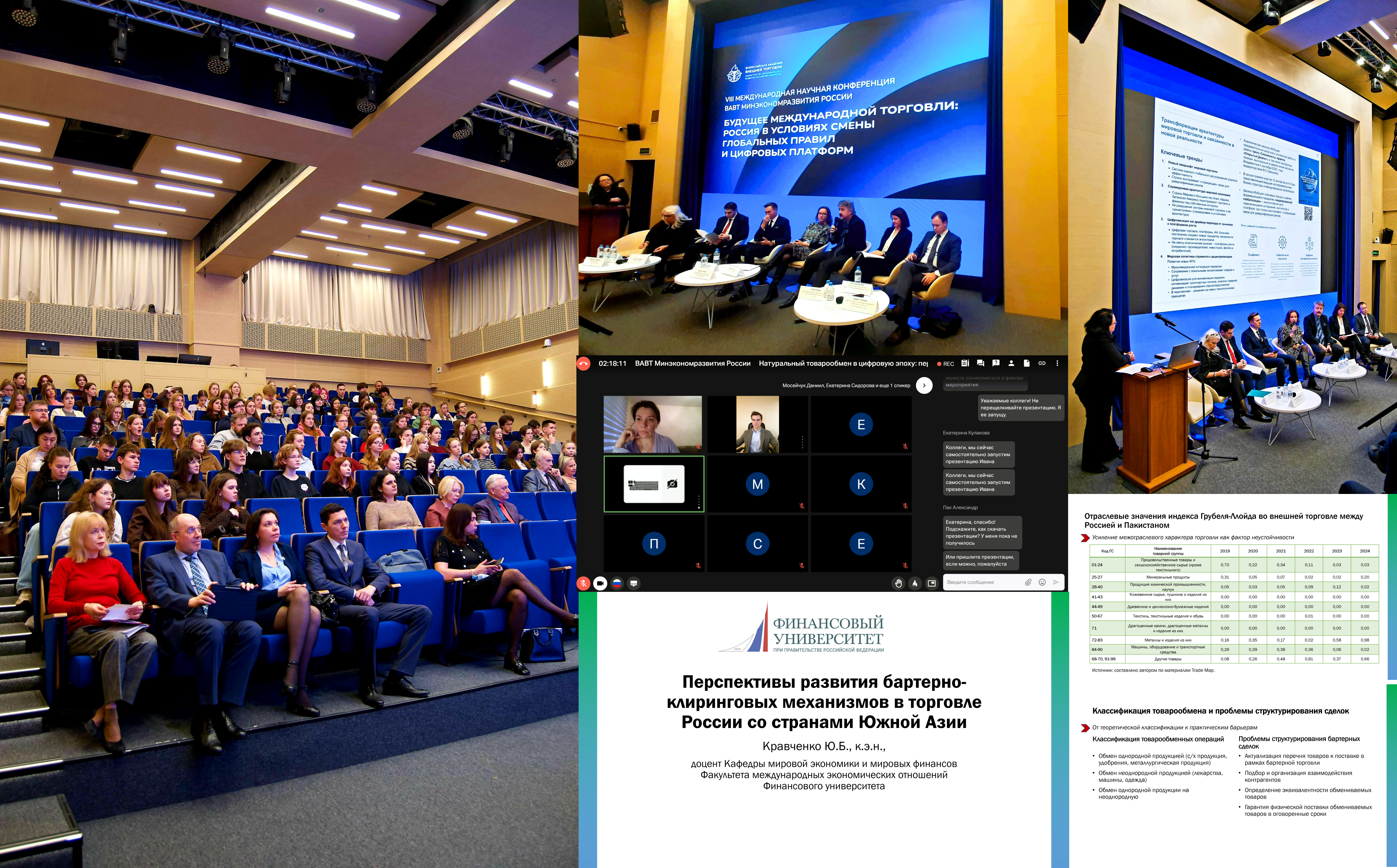 К.э.н. Кравченко Юлия Борисовна выступила на VIII Международной научной конференции ВАВТ Минэкономразвития России