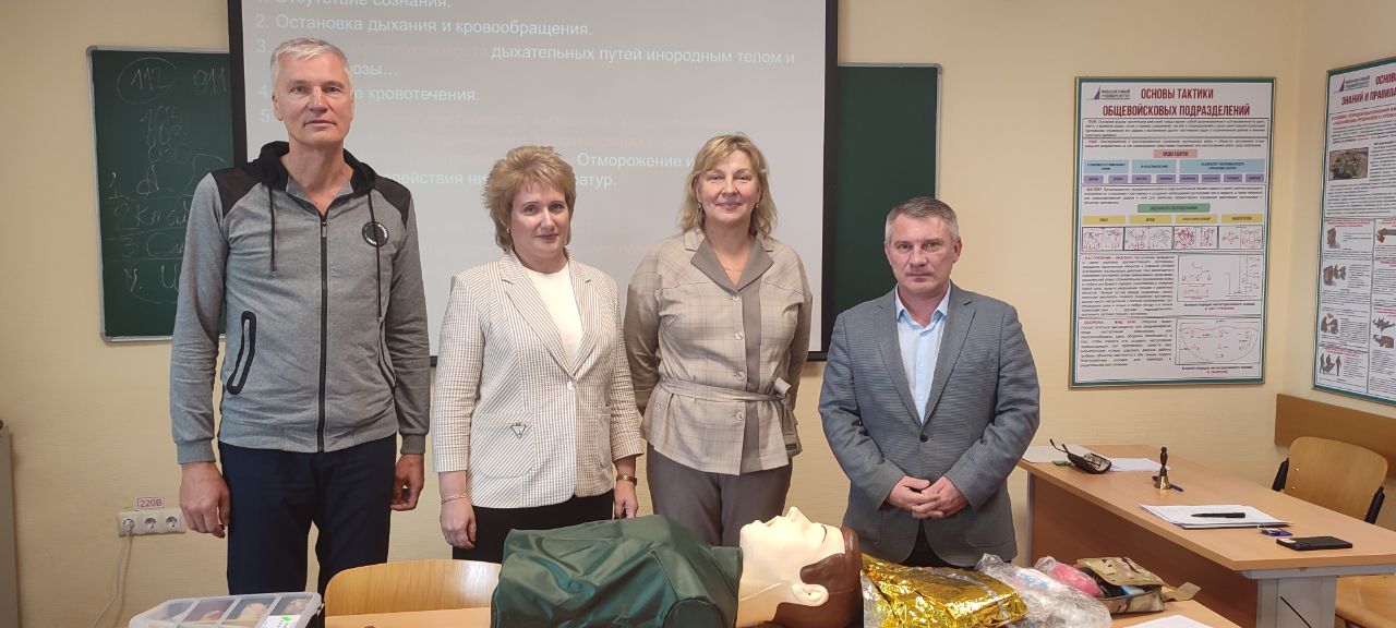 Инструкторско-методическое занятие по теме «Использование учебно-материальной базы (УМБ) при проведении практических занятий по дисциплинам кафедры» 