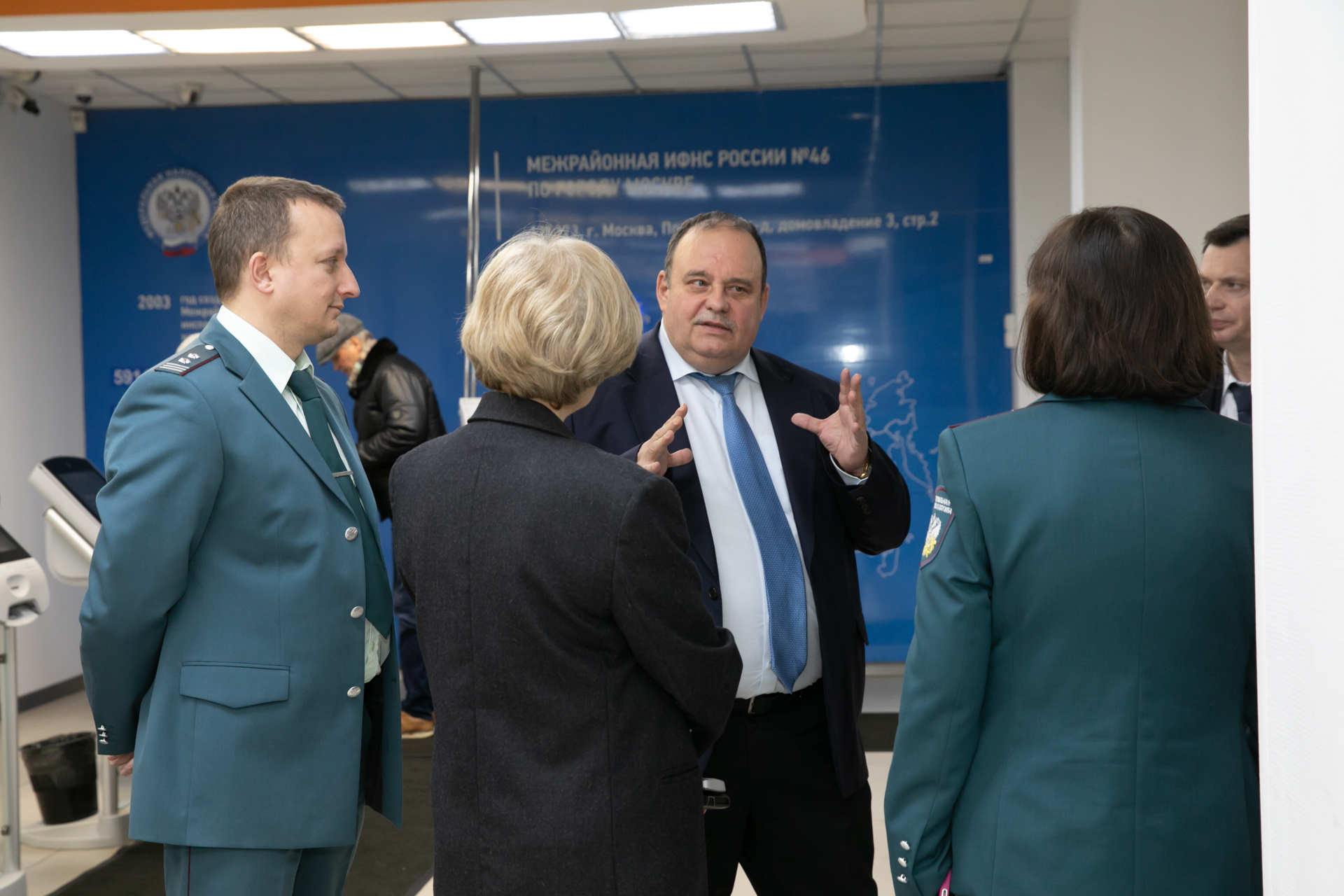 Станислав Прокофьев ознакомился с деятельностью Межрайонной инспекции ФНС России № 46 по Москве