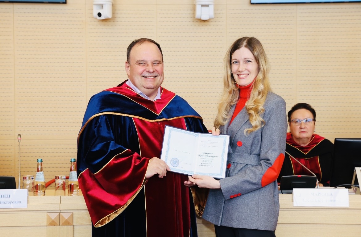 Поздравляем заведующего Кафедрой международного бизнеса Марину Александровну Амурскую 