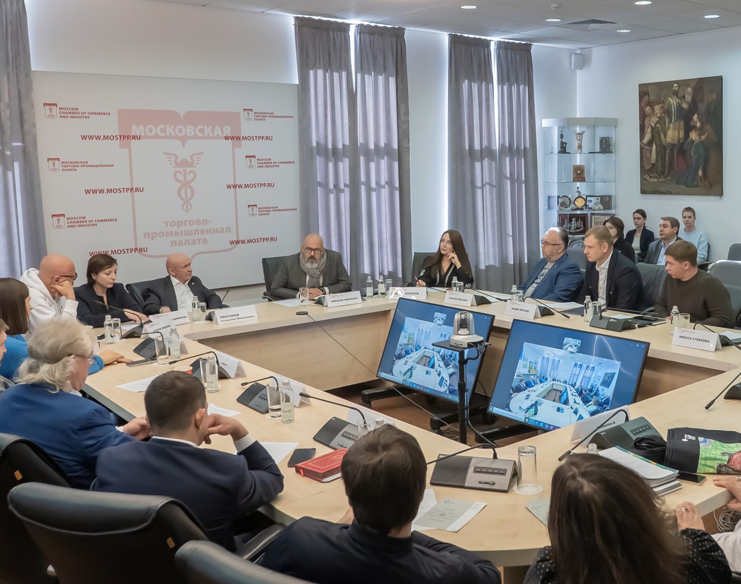 Студенты Финансового факультета приняли участие в заседании МТПП