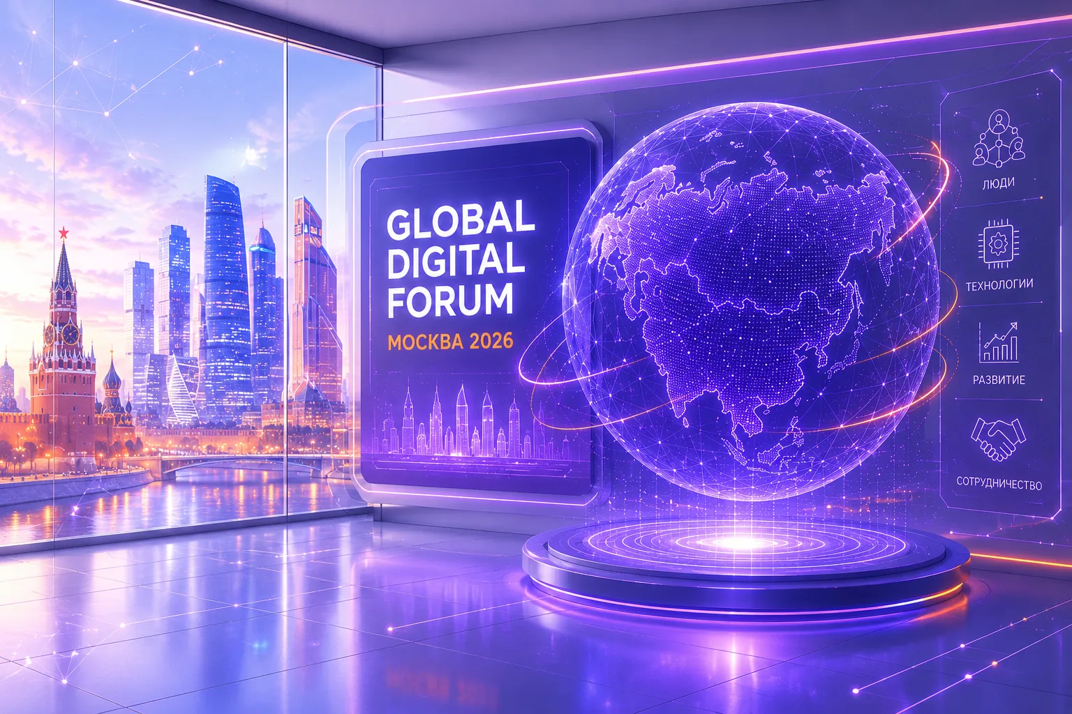 II Global Digital Forum: 8–10 октября Москва станет площадкой международного цифрового диалога