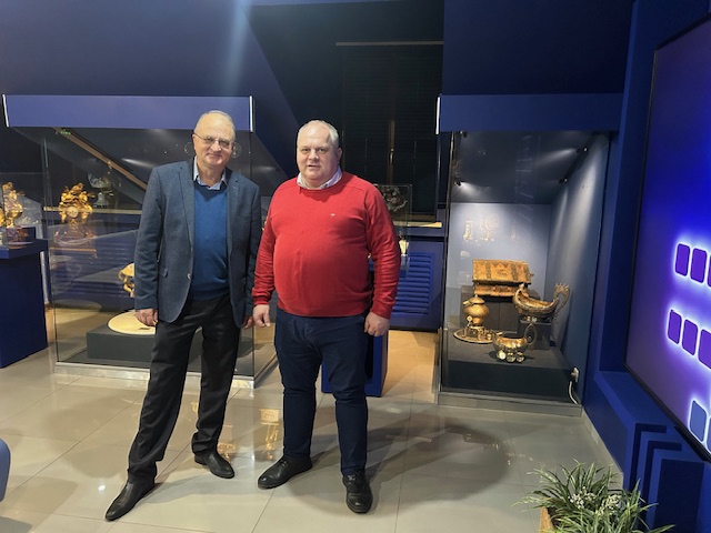 Директор Музея Финансового университета посетил Музей СПАО «Ингосстрах»