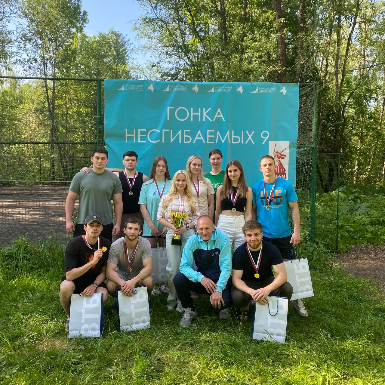 Завоевали главный трофей «Гонки несгибаемых»!