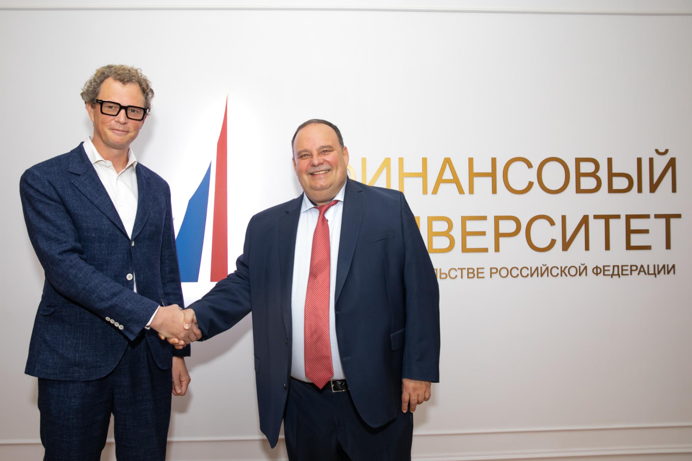 В День знаний Даниил Егоров выступил с лекцией в Финансовом университете