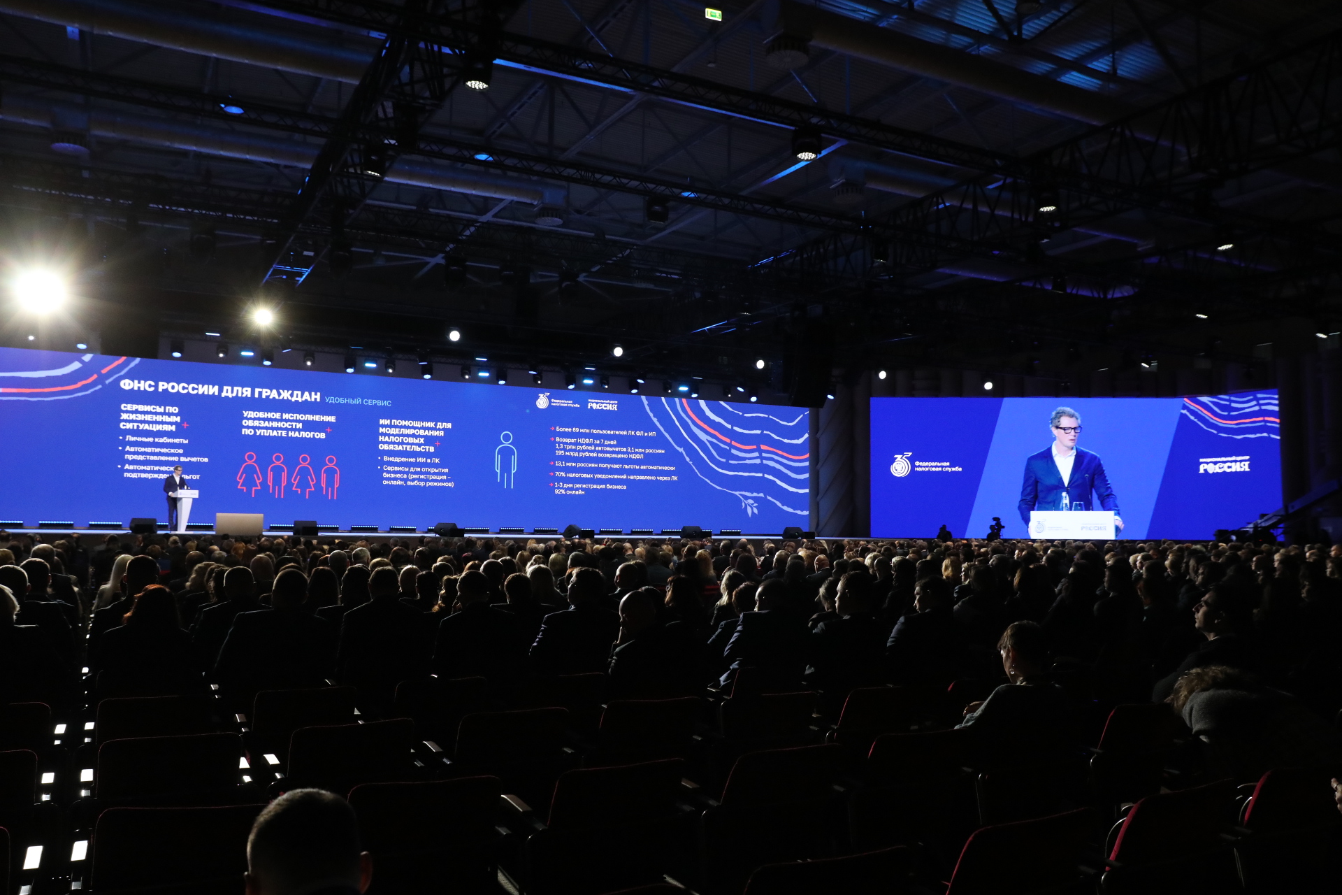 Расширенное заседание коллегии ФНС России к 35-летию ведомства