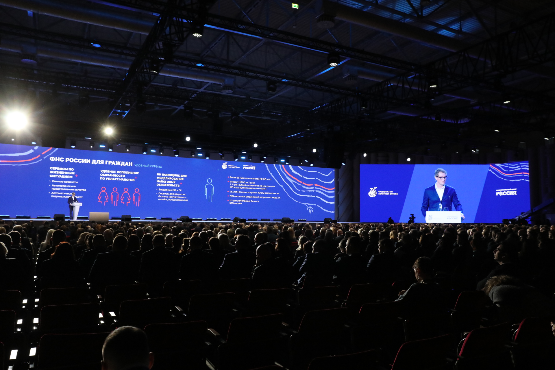 Расширенное заседание коллегии ФНС России к 35-летию ведомства