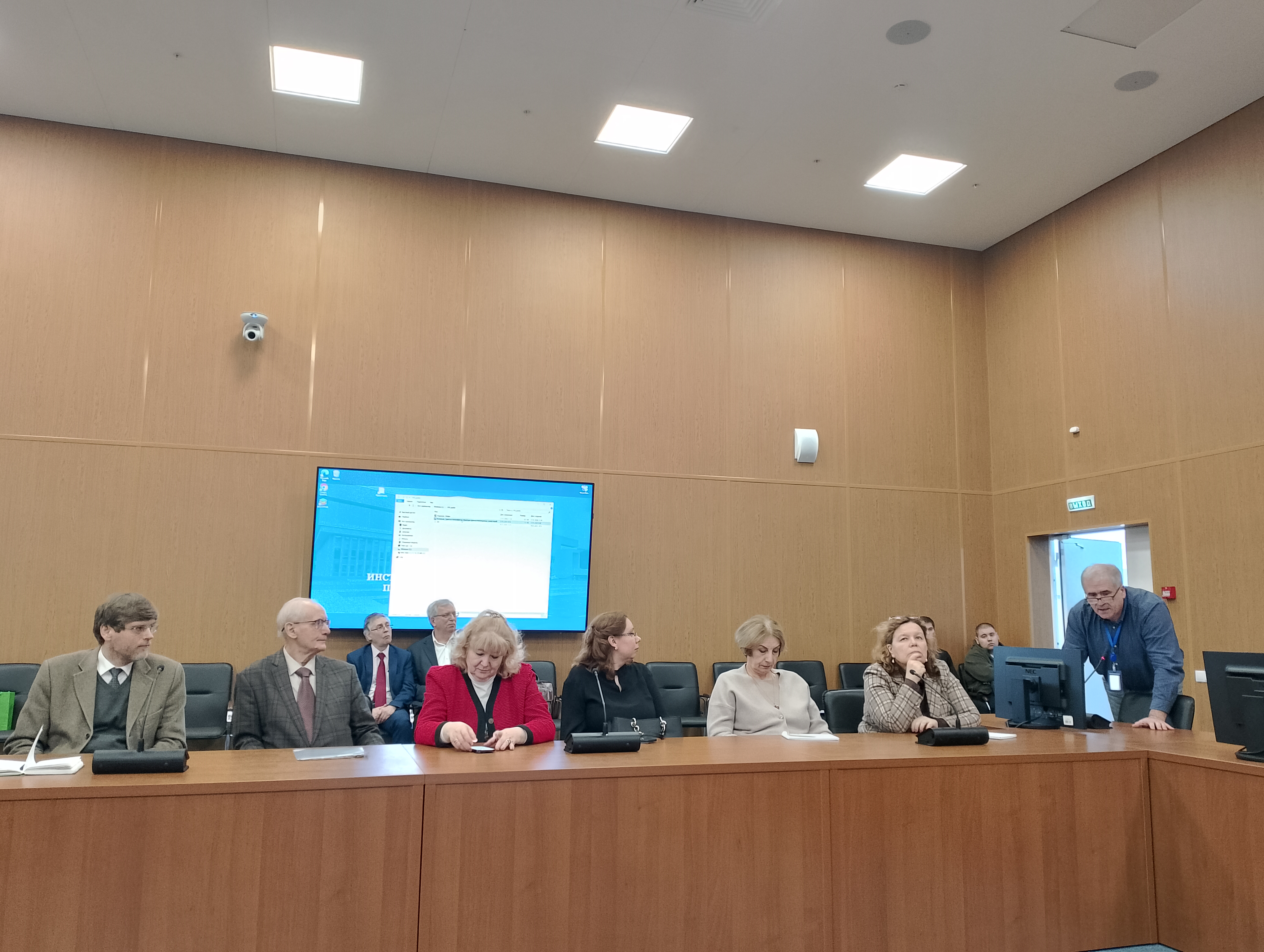 Выездное заседание платформы «Слово» в ИНИОН РАН 