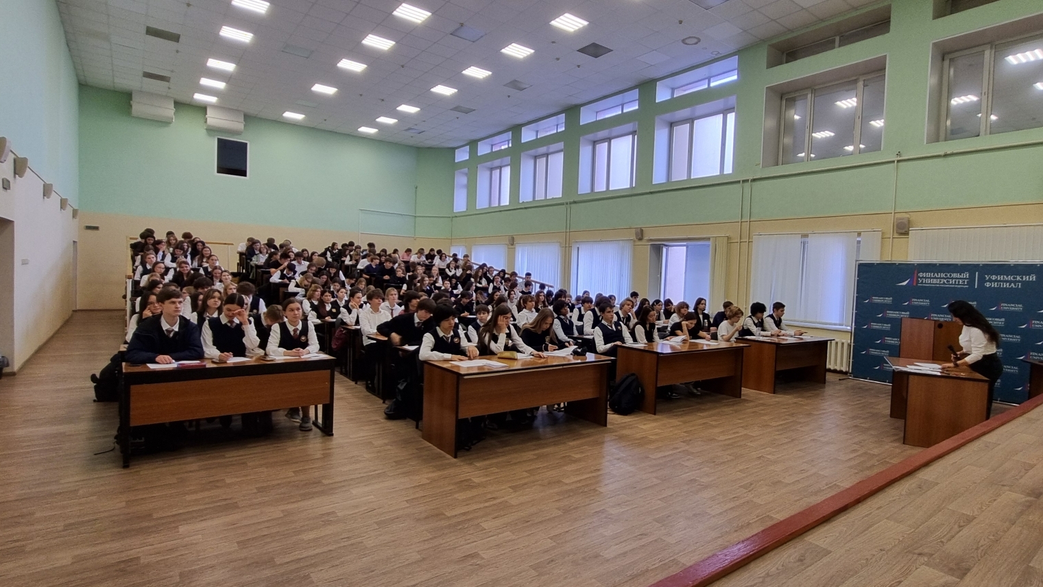 «Экономический диктант» в Уфимском кампусе Финуниверситета объединил 2445 участников