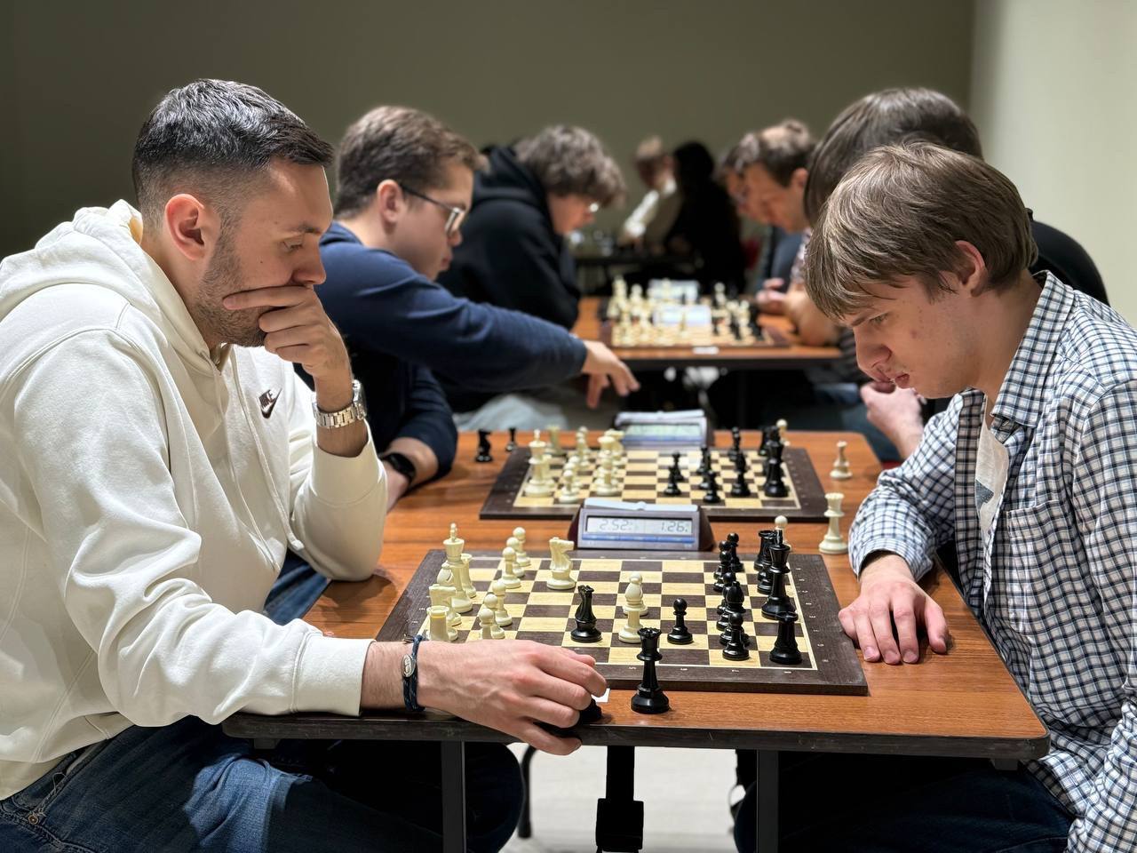 Новый музейный зал прошел «боевое крещение» юбилейным шахматным турниром клуба «Зебра»