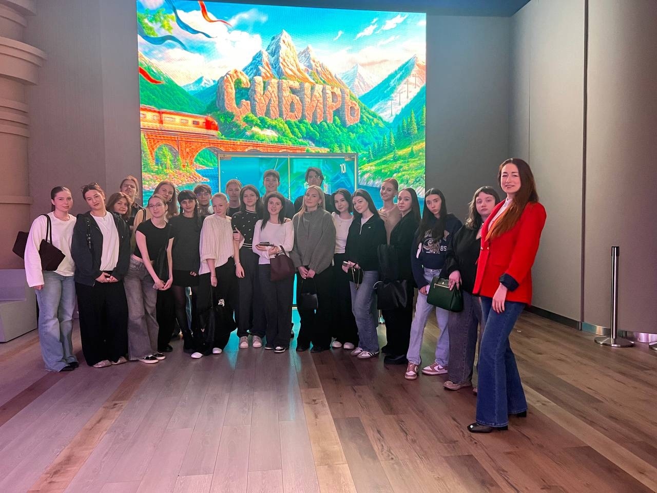 Студенты Финансового университета совершили большое путешествие по России в Национальном центре "Россия"