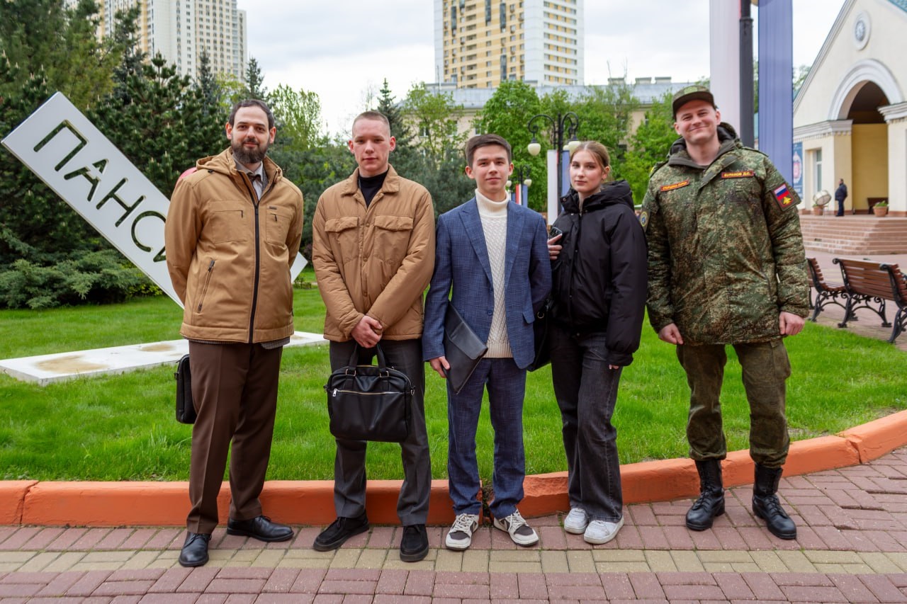 Амбассадоры Финансового факультета в Пансионе воспитанниц Министерства обороны Российской Федерации