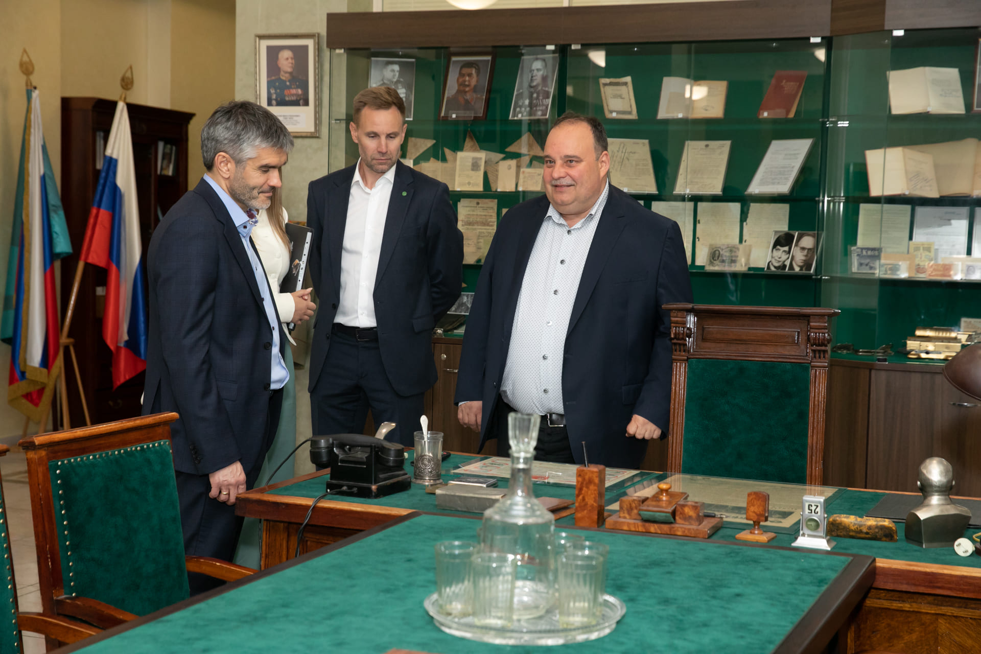 Председатель Московского банка Сбербанка Герман Барг посетил Финуниверситет с рабочим визитом